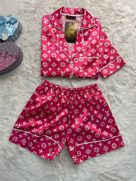 louis vuitton silk pajamas|louis vuitton pajamas women.